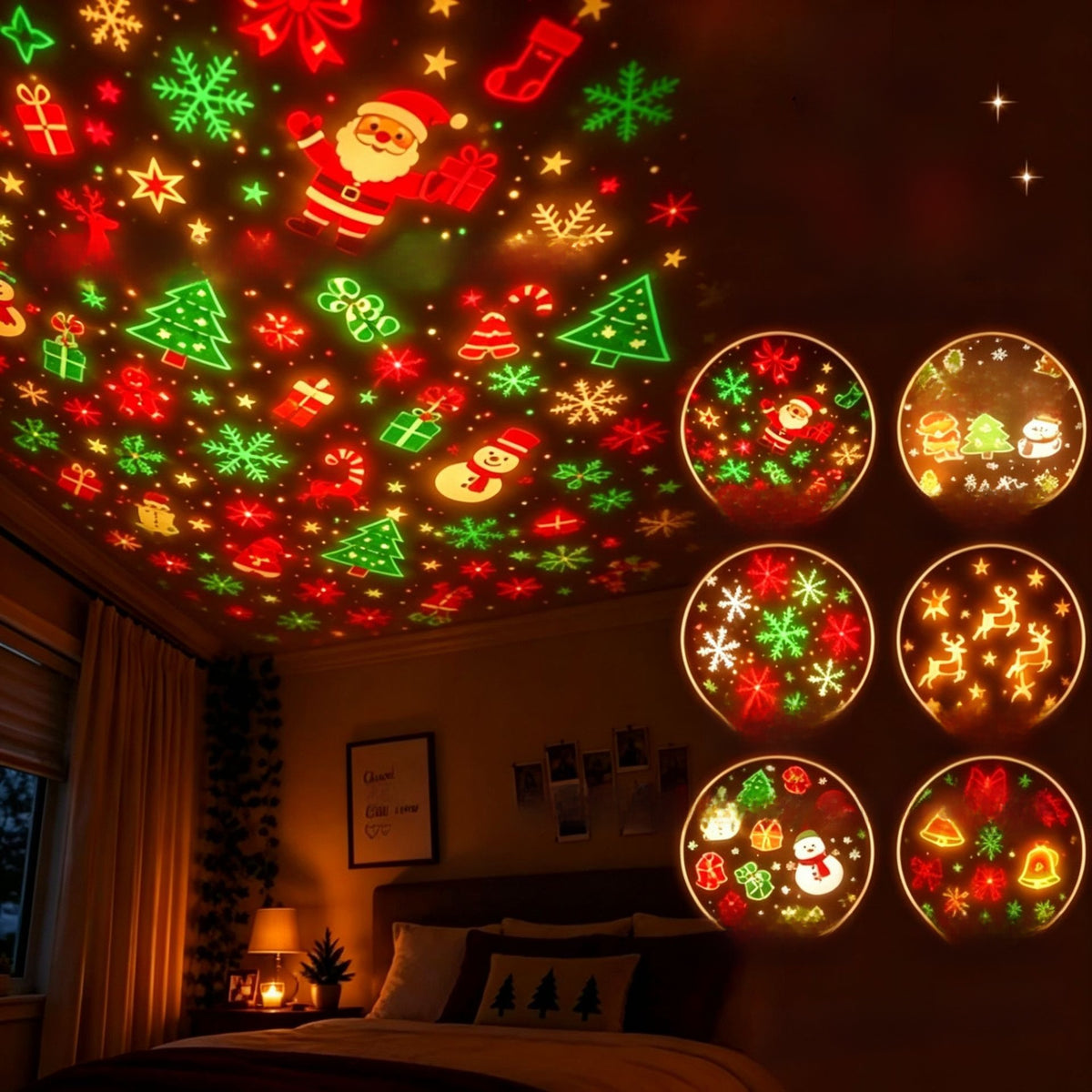 Christmas Tree Ceiling Projector ? Turn Any Room Into a Winter Wonderland